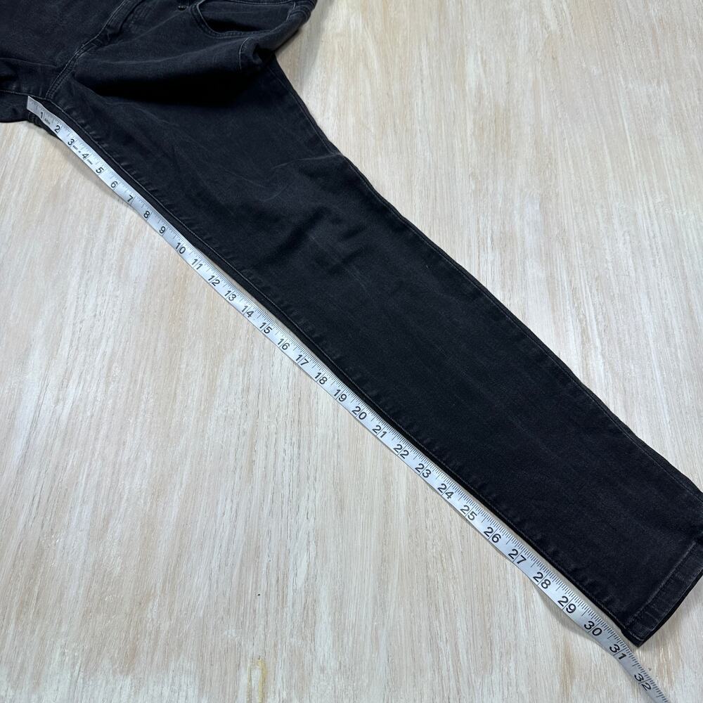 Joe’s Jeans The Skinny Black Stretch Mid Rise Slim Fit Casual Denim Jeans 31 - Picture 6 of 14